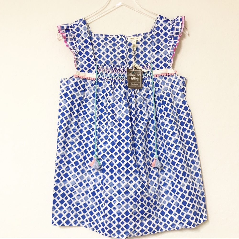 Matilda Jane Boho Wandering Waters Tunic Top